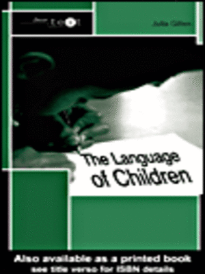 cover image of The Language of Children